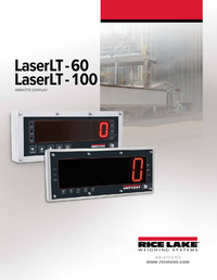 Thumbnail of document Data Sheet - Laser LT-60/LT-100 Large -Display Weight indicator